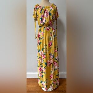 (Band of Gypsies) off-shoulder maxi dress - Wms M